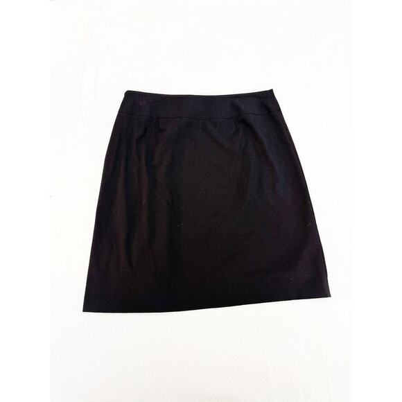 Michael Kors Black Pencil Skirt Belted Waist Accent Size 8 - Picture 2 of 8